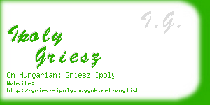 ipoly griesz business card